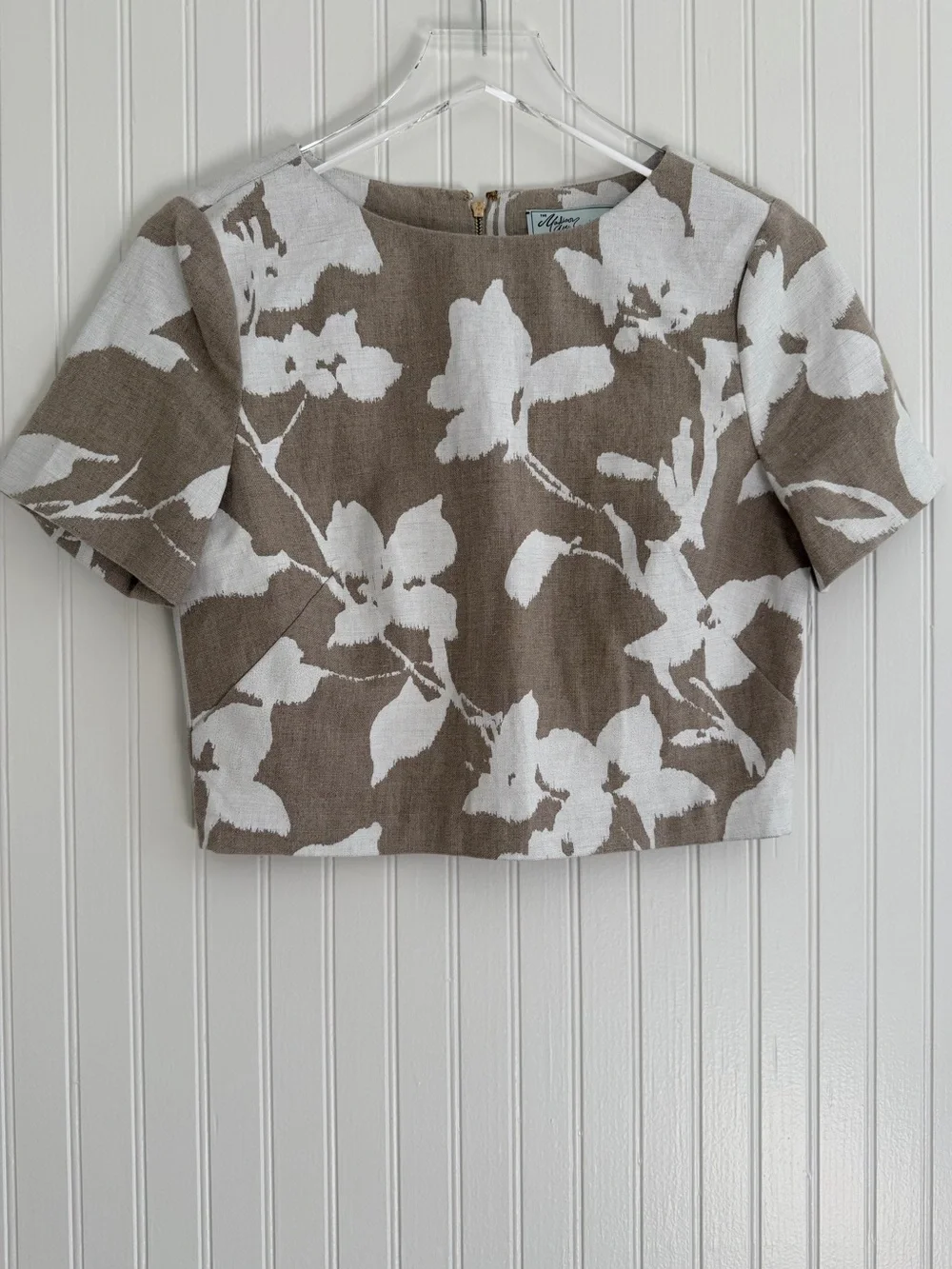 Kate Spade New York Madison Ave Collection Lummi Floral Top